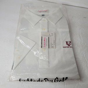 Porter Valley LPGA Ladies LaMode Golf Shirt Polo Sz XLarge NWT In Package White